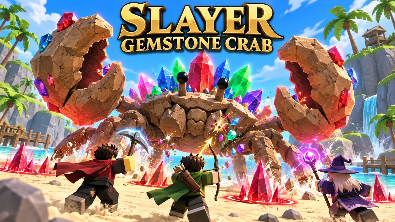 Slayer: Gemstone Crab — the Roblox Game | Gemstone Crab KC